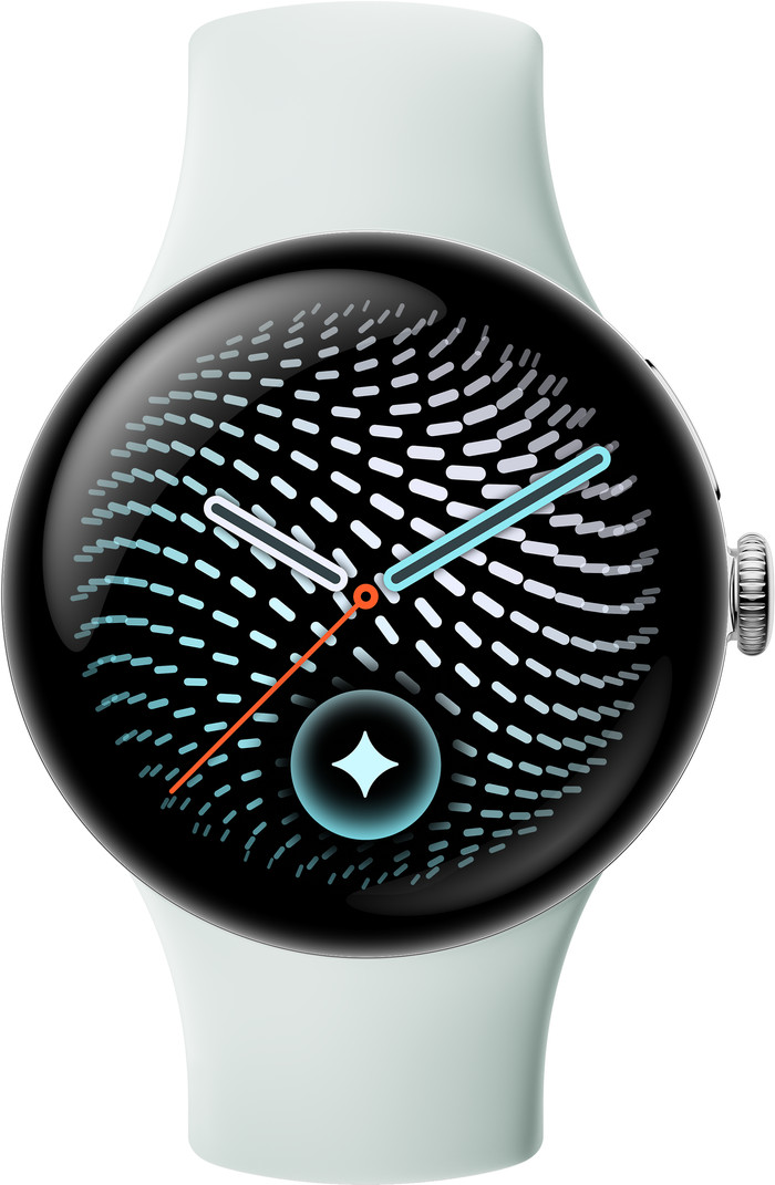 Google Pixel Watch 5 Silver 41mm front