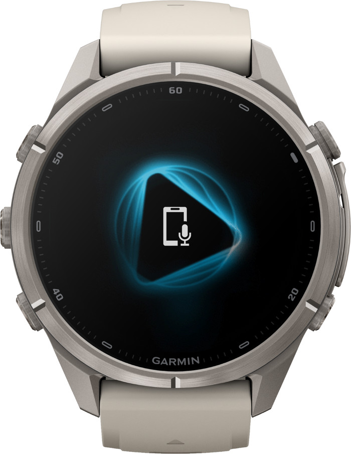 Garmin Fenix 9 Pro Titan LTE 43 mm vorne
