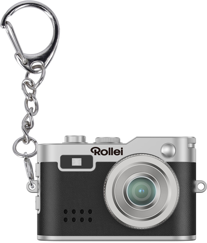 Rollei Mini Digitalkamera Schwarz vorne