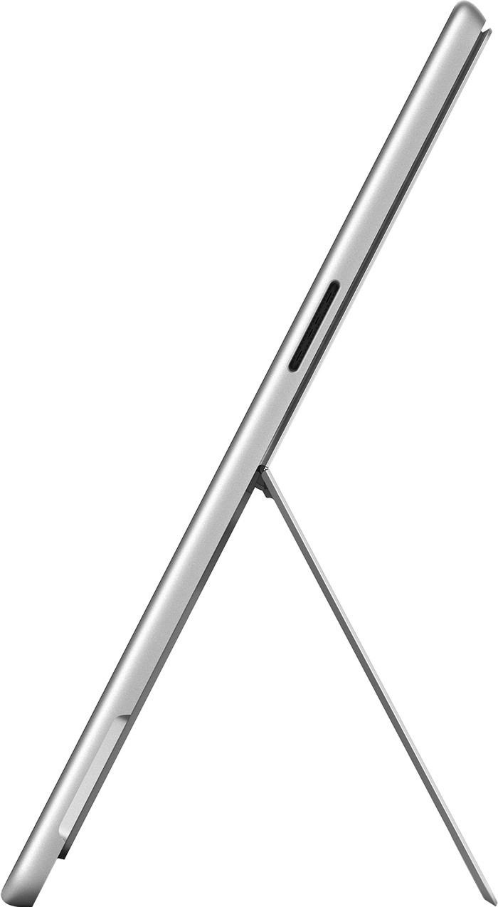 Microsoft Surface Pro 13 inches Copilot+ Snapdragon X Elite / 16GB / 512GB Platinum right side