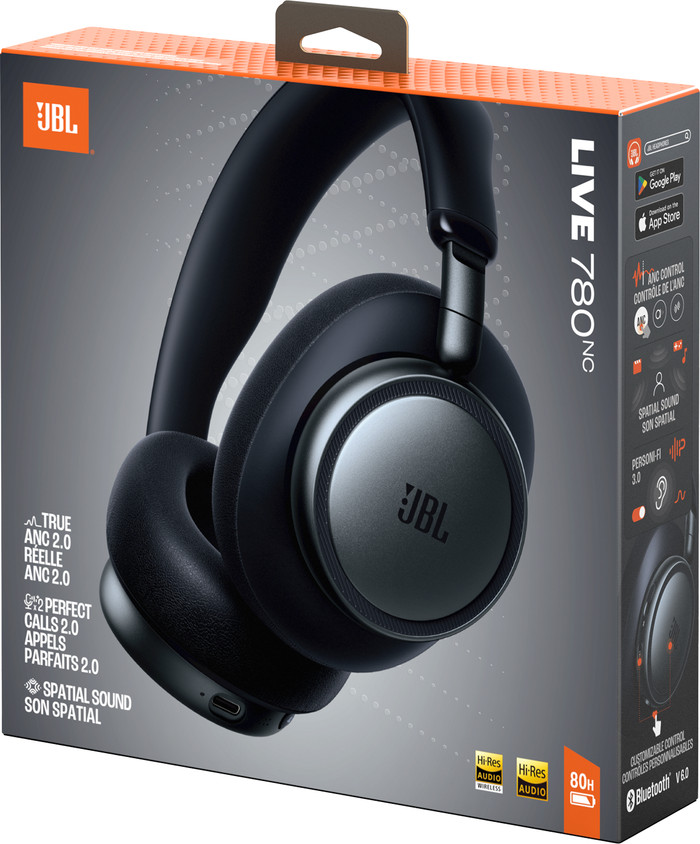JBL Live 780NC Schwarz verpackung