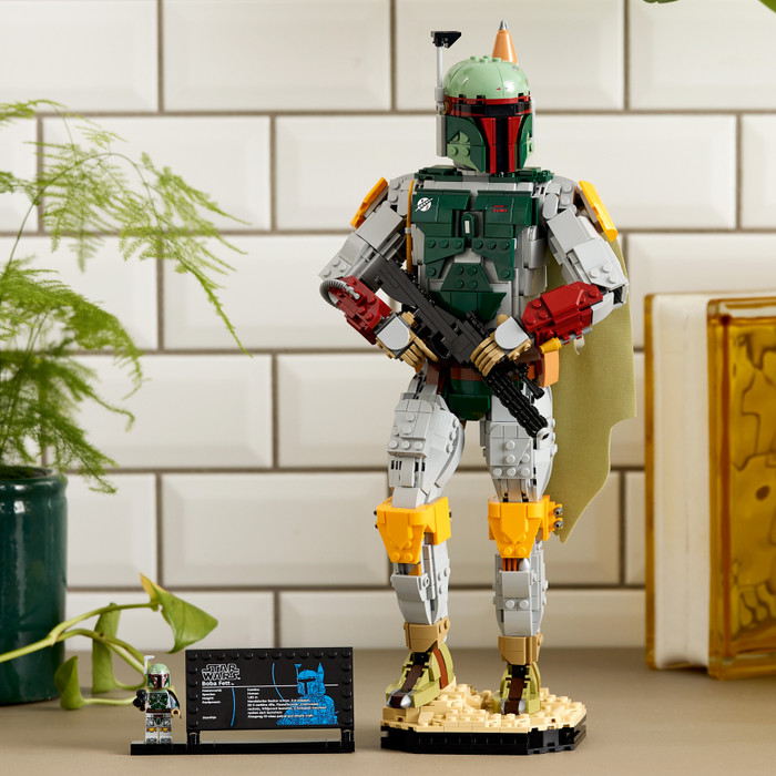 LEGO Star Wars Boba Fett 75455 produkt in gebrauch