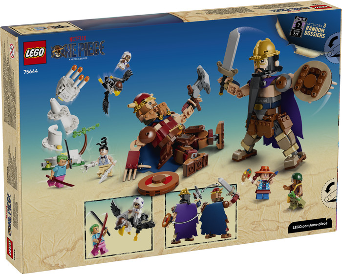 LEGO One Piece Dorry vs Brogy - Giants of Little Garden 75644 packaging