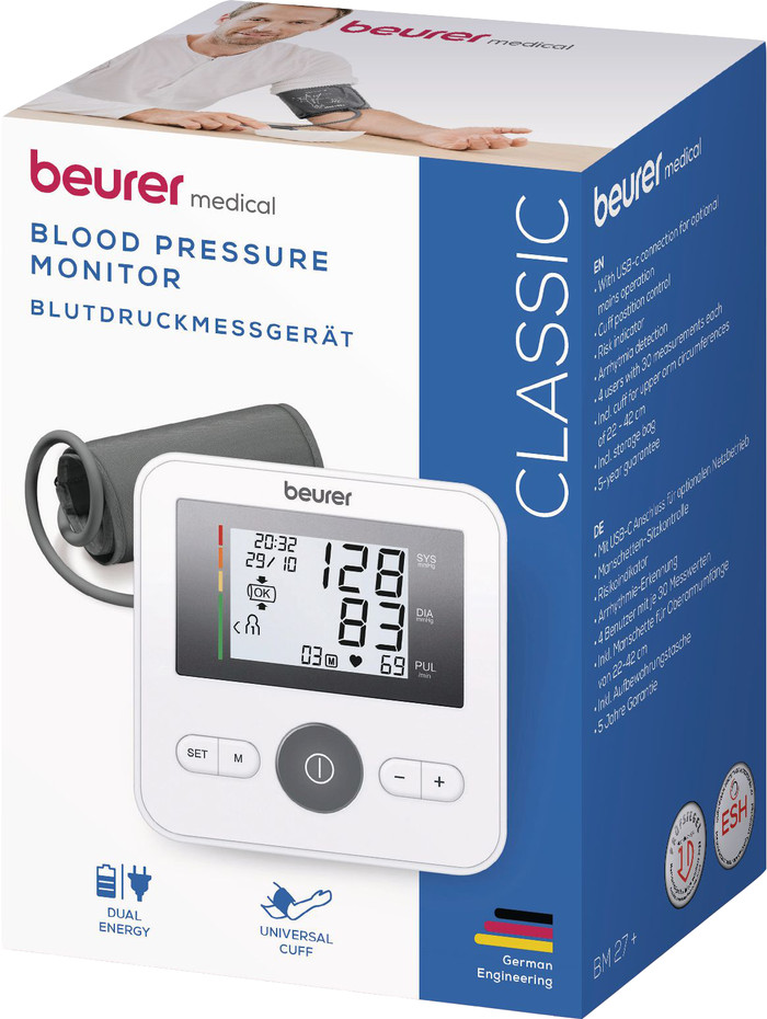 Beurer BM 27+ verpackung