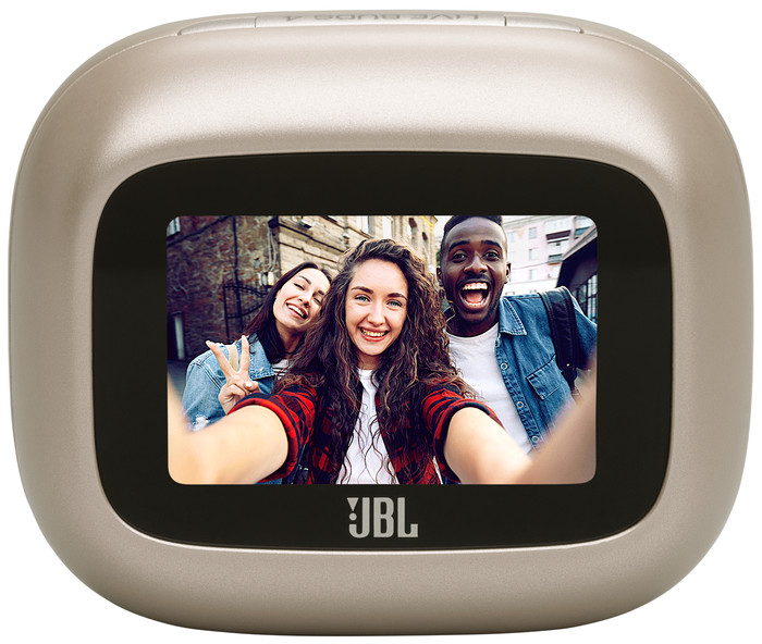 JBL Live Buds 4 Champagner vorne