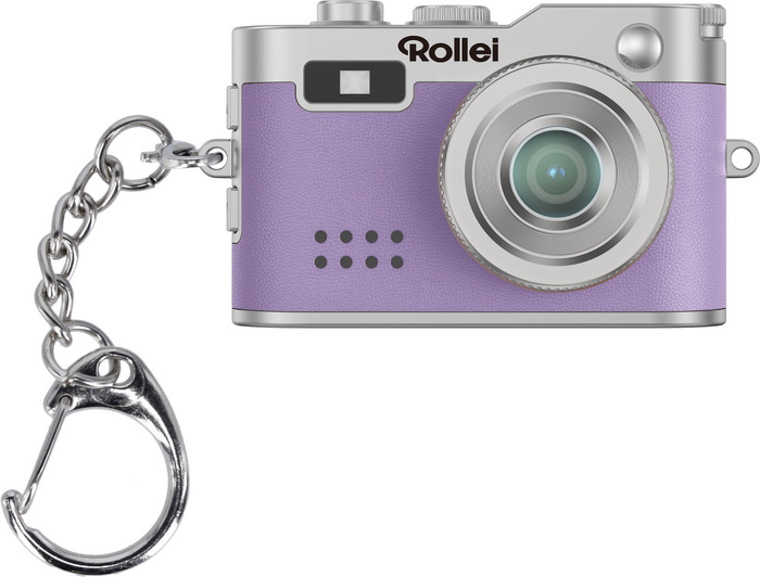 Rollei Mini Digitalkamera Lila vorne