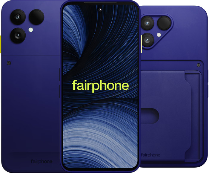 Fairphone 6+ 256GB Blue 5G + Fairphone 6+ Protective Back Cover Blue Main Image
