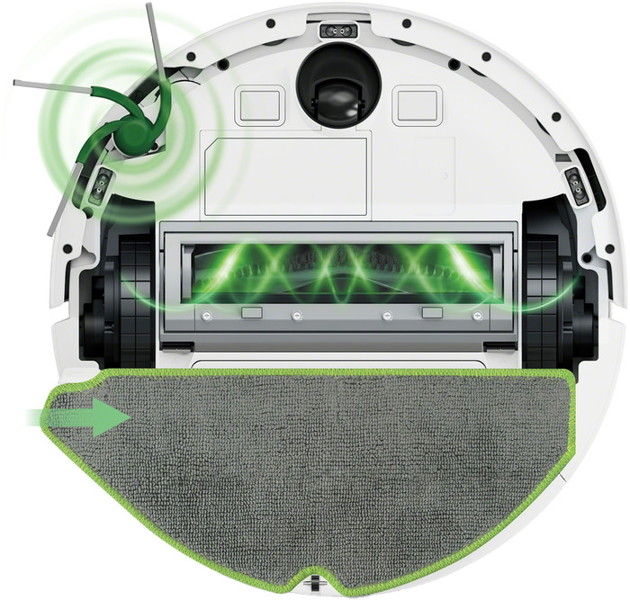 iRobot Roomba Combo 115 White bottom