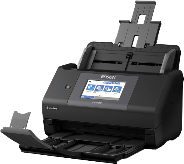 Epson WorkForce ES-590W right side
