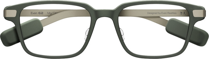EvenRealities Even G2B Smart Glasses Grün Main Image