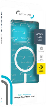 Just in Case Google Pixel 11 Pro Fold Backcover mit Magnet Transparent verpackung