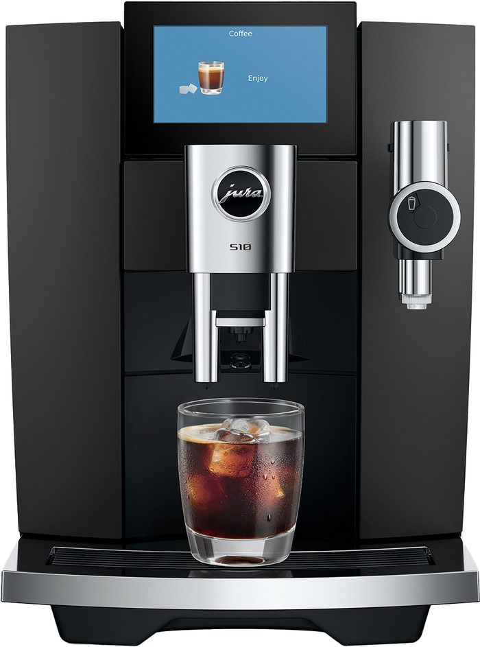 JURA S10 Obsidian Black (EA) vorne