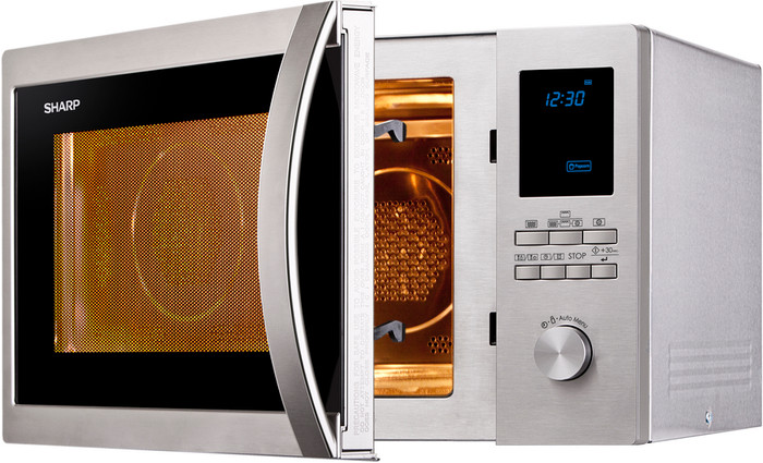 Sharp R922STWE product in use