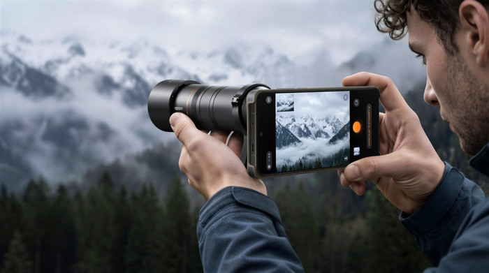 OPPO Find X9 Ultra Hasselblad Kamera Set produkt in gebrauch