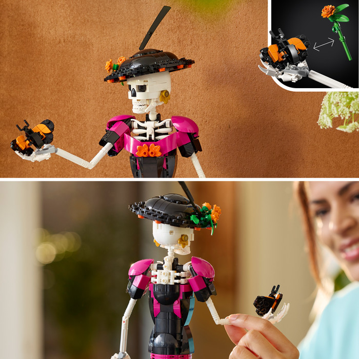 LEGO Ideas La Catrina 21372 produkt in gebrauch