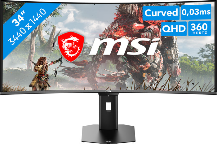 MSI MPG 341CQRDE X36 QD-OLED Curved Main Image