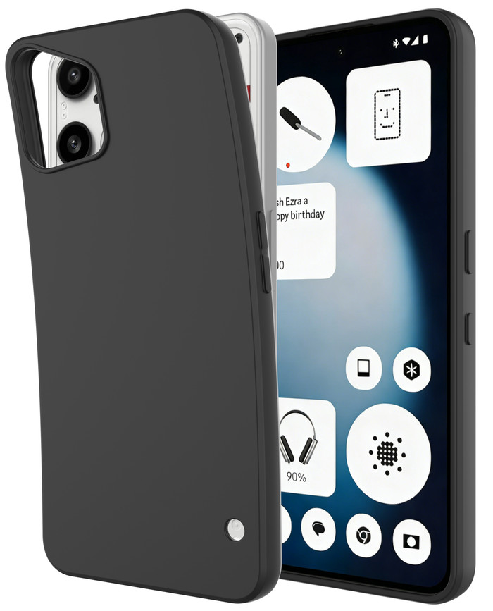 Just in Case Rugged Nothing Phone (3a) Lite Back Cover Black front