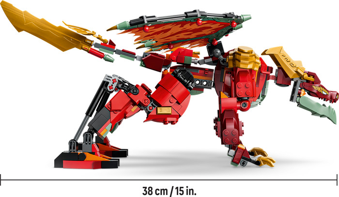 LEGO Ninjago Wyldfyres Drachenmech 71868 detail