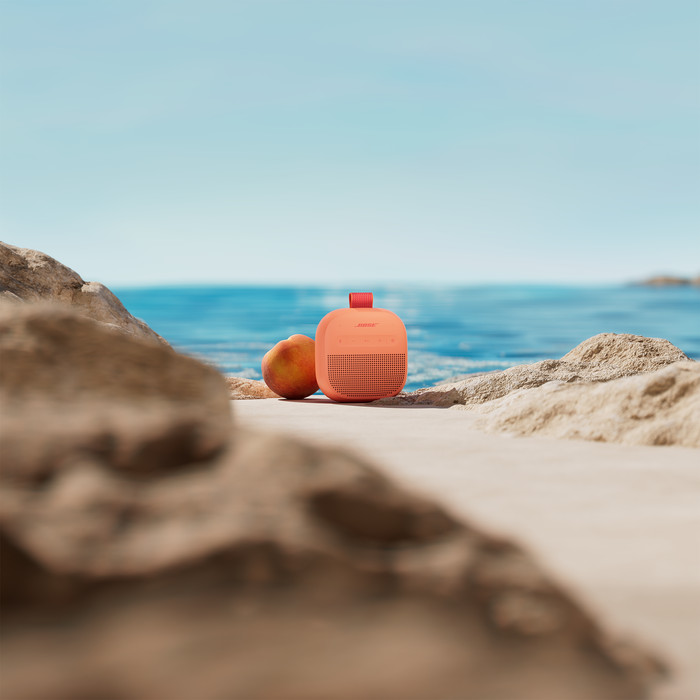 Bose Soundlink Micro 2 Orange produkt in gebrauch
