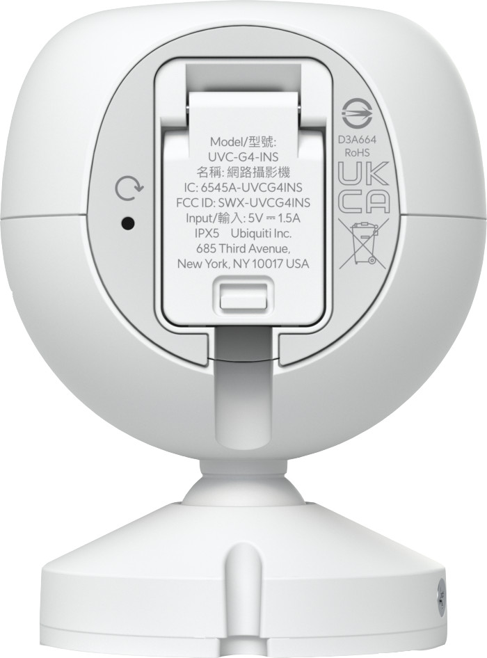 Ubiquiti UniFi G4 Instant rückseite