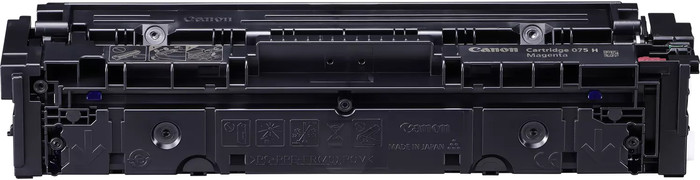 Canon 075H Toner Cartridge Magenta back