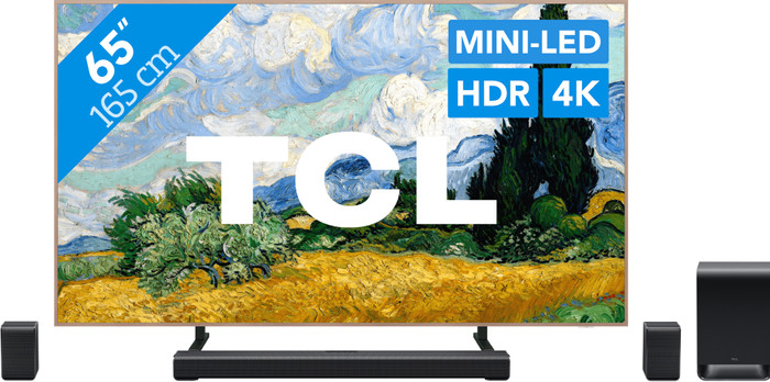 TCL QD Mini-LED 65 Zoll A400 Pro (2026) + TCL S60K Main Image