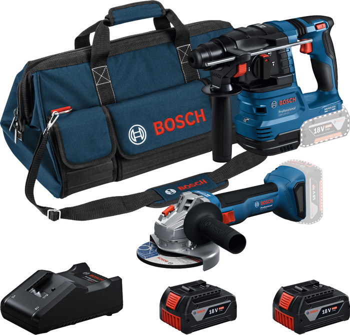 Bosch Professional GBH 18V-22 + GWS 18V-8 Kombiset Main Image