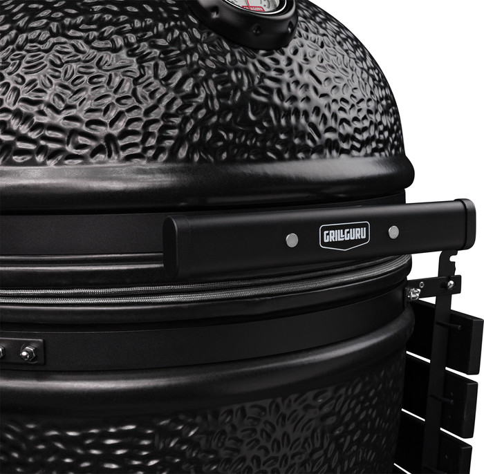 Grill Guru Prime Satin Black Large detail