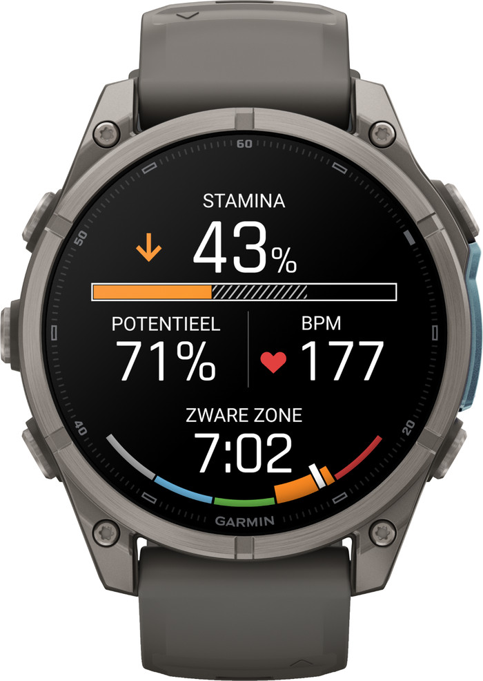 Garmin Fenix 9 Grey 47mm front