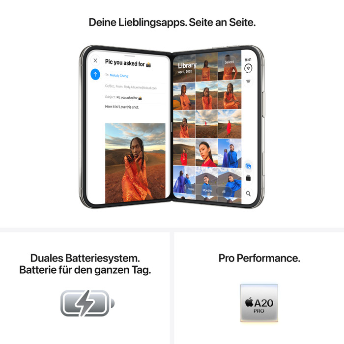 Apple iPhone Duo 2TB Weiß visueller lieferant