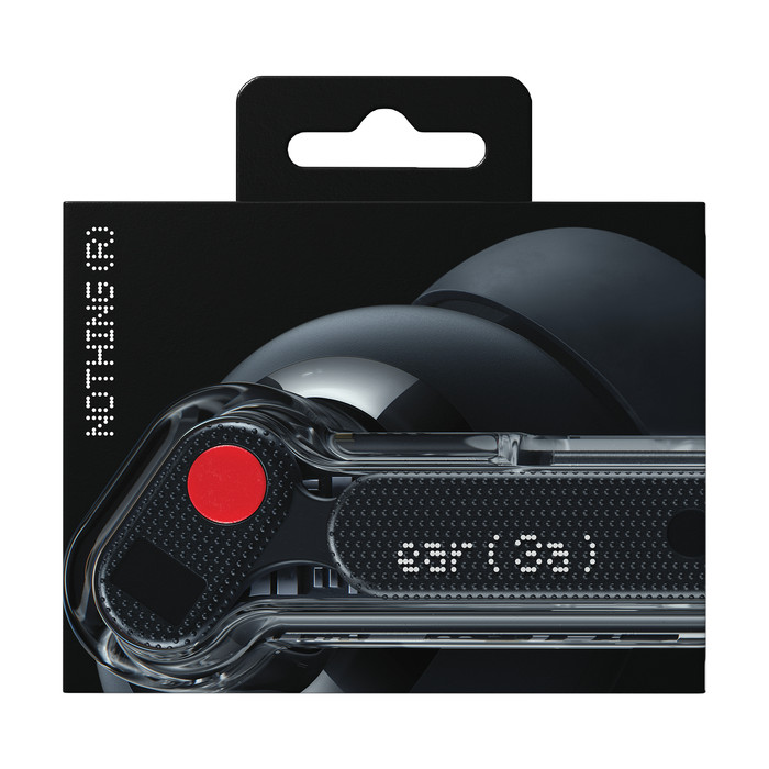 Nothing Ear (3a) Schwarz verpackung