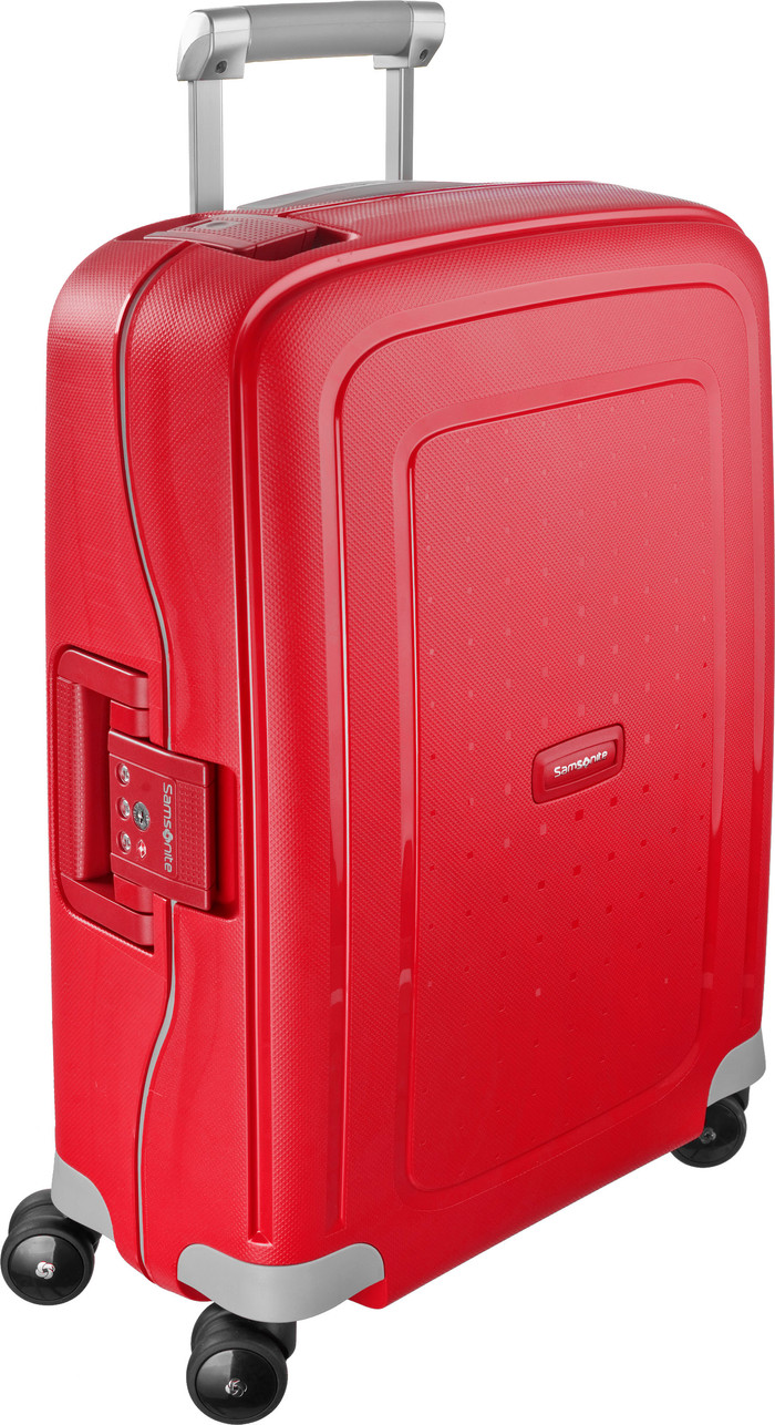 Samsonite S'Cure Spinner 55cm Crimson Red right side