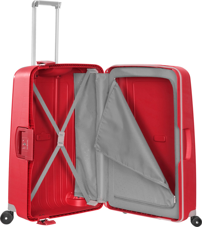 Samsonite S'Cure Spinner 75cm Crimson Red null