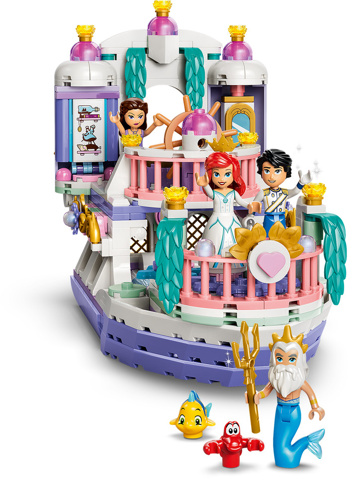 LEGO Disney Arielles Königliches Hochzeitsboot 43299 detail