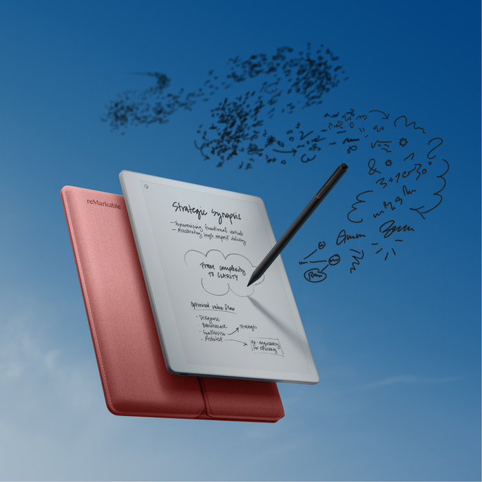 reMarkable Paper Pure with Sleeve Pink visual supplier