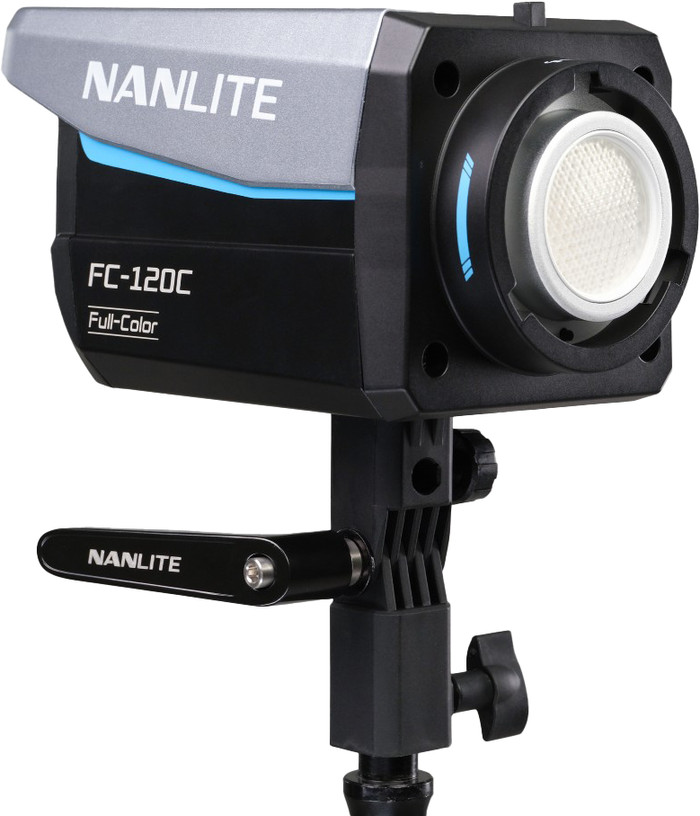 Nanlite FC-120C LED RGBW Spot Light left side