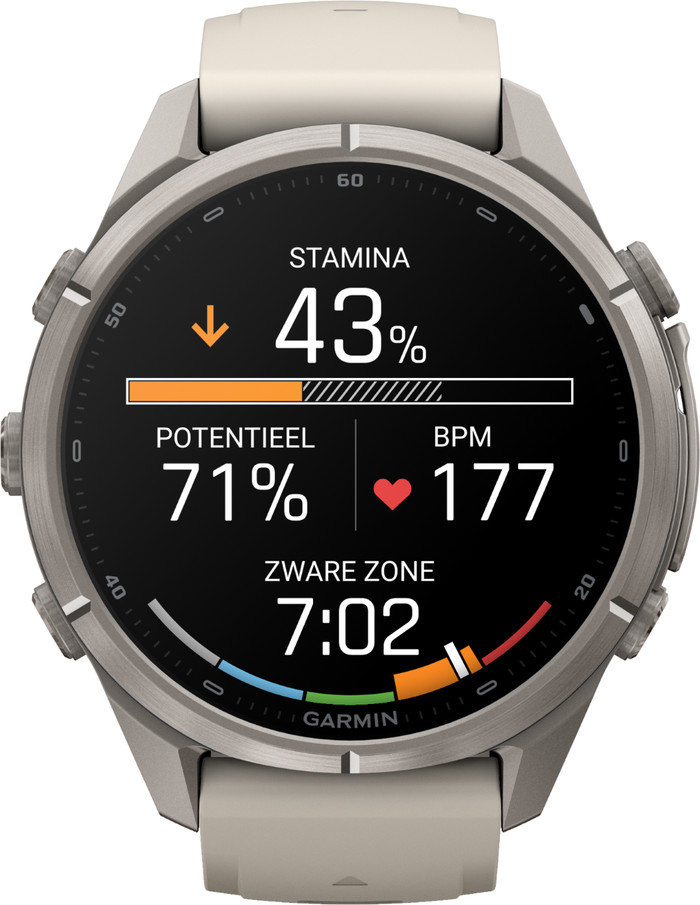 Garmin Fenix 9 Pro Titan 43 mm vorne