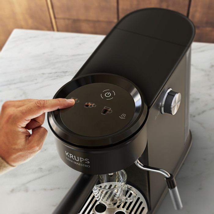 Krups Mini Maestro XP3508 Black detail