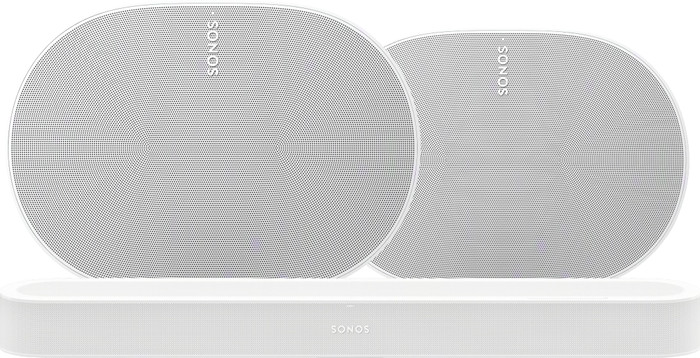 Sonos Beam Ultra Weiß + 2x Era 300 Weiß Main Image