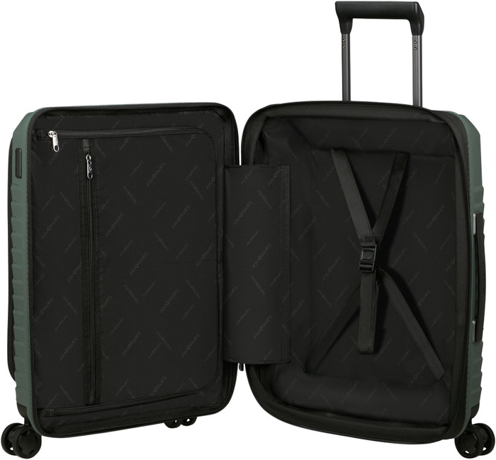 Samsonite Intuo Spinner Easy Access Expandable 55 cm Olive Green innen