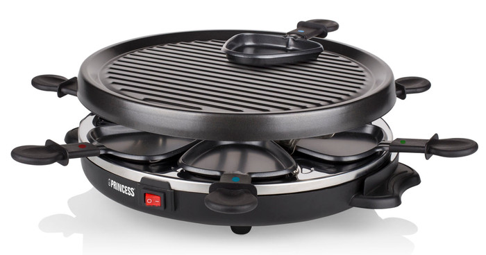 Princess Raclette 6 Grill Party 162725 front