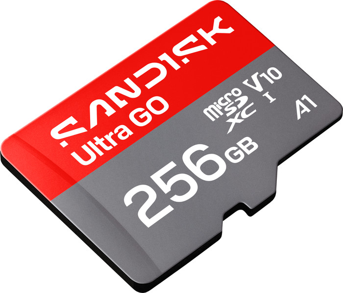 SANDISK Ultra GO microSDXC 256GB oberseite