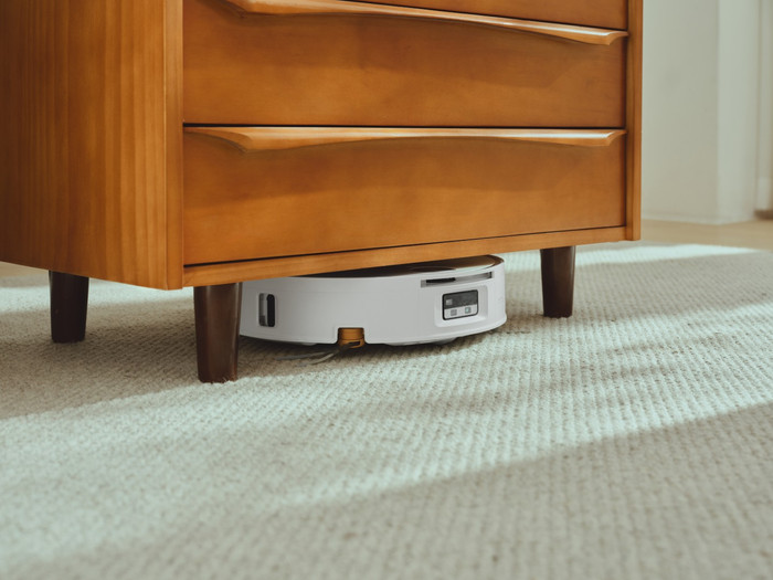 Roborock Qrevo Edge 2 FlowX White produkt in gebrauch