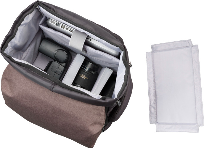 Cullmann Bristol DayPack 600+ Braun oberseite
