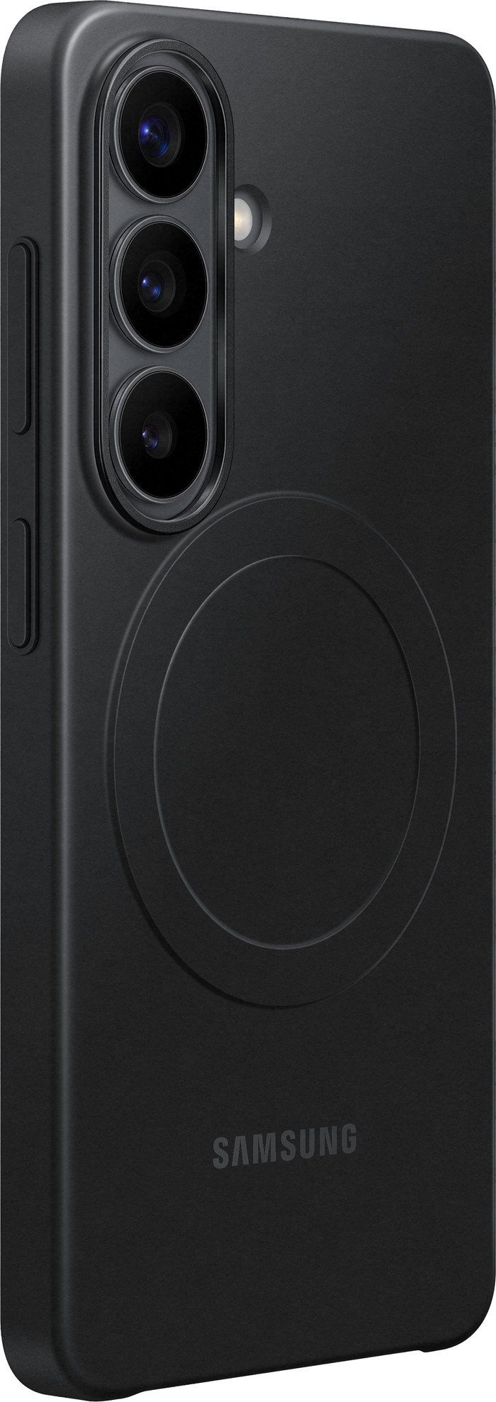 Samsung Galaxy S26 Slim Back Cover with Magnet Black right side