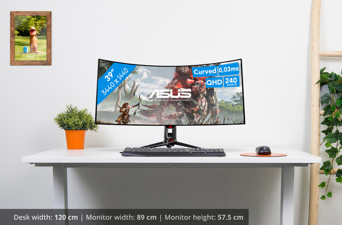 ASUS ROG Swift PG39WCDM OLED Curved visual Coolblue 1