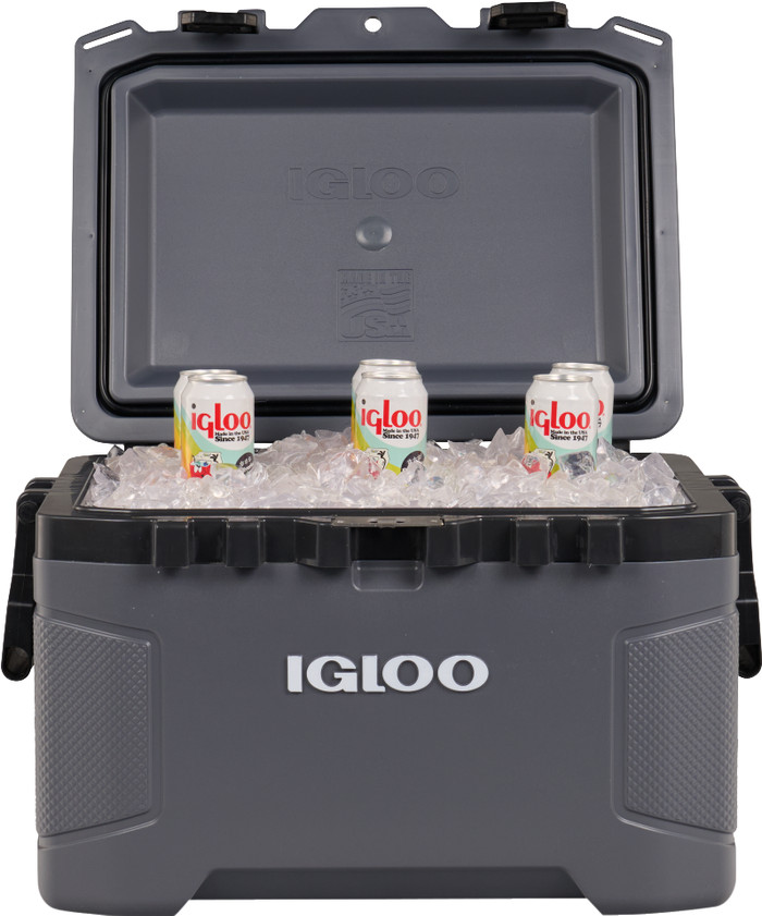 Igloo Trailmate 52 QT Carbonite Roller Kühlbox produkt in gebrauch