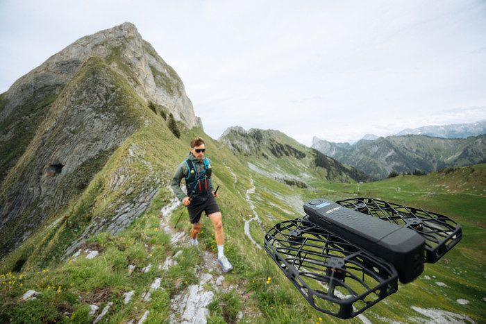 HoverAir X1 PRO MAX Retail Combo produkt in gebrauch