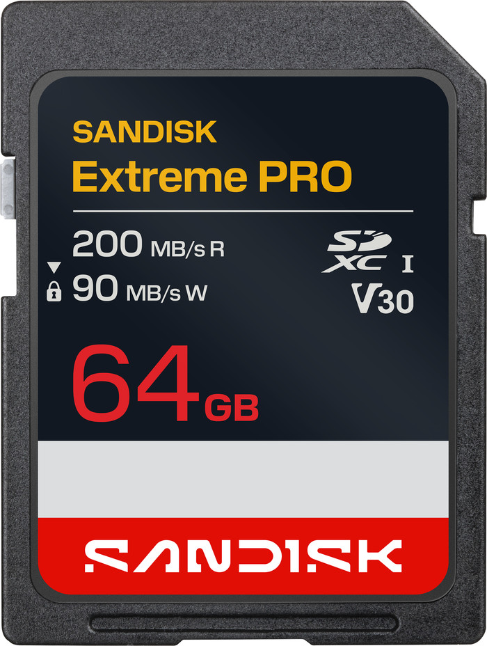 SANDISK Extreme PRO SDXC 64GB 90MB/s Main Image