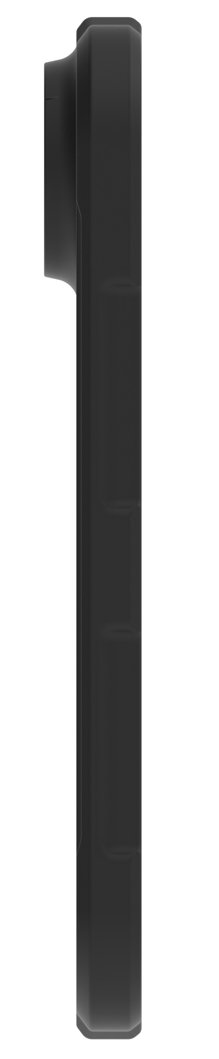 BlueBuilt Protective Backcover iPhone Duo Schwarz linke seite